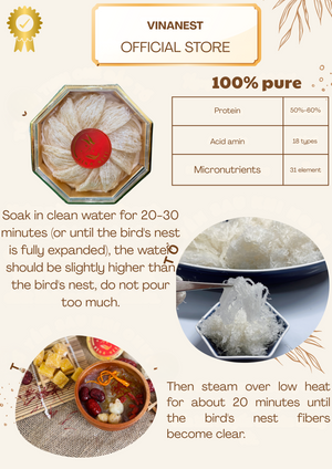 Vinanest Simply Swift (Tổ Yến Tinh Chế Sợi) 100GR 5