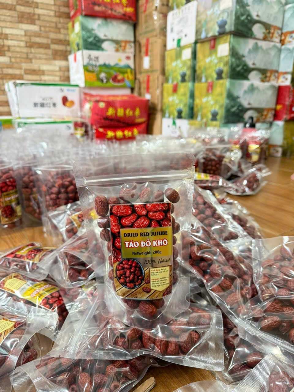 DRIED JUJUBE (TÁO ĐỎ KHÔ) 200GR