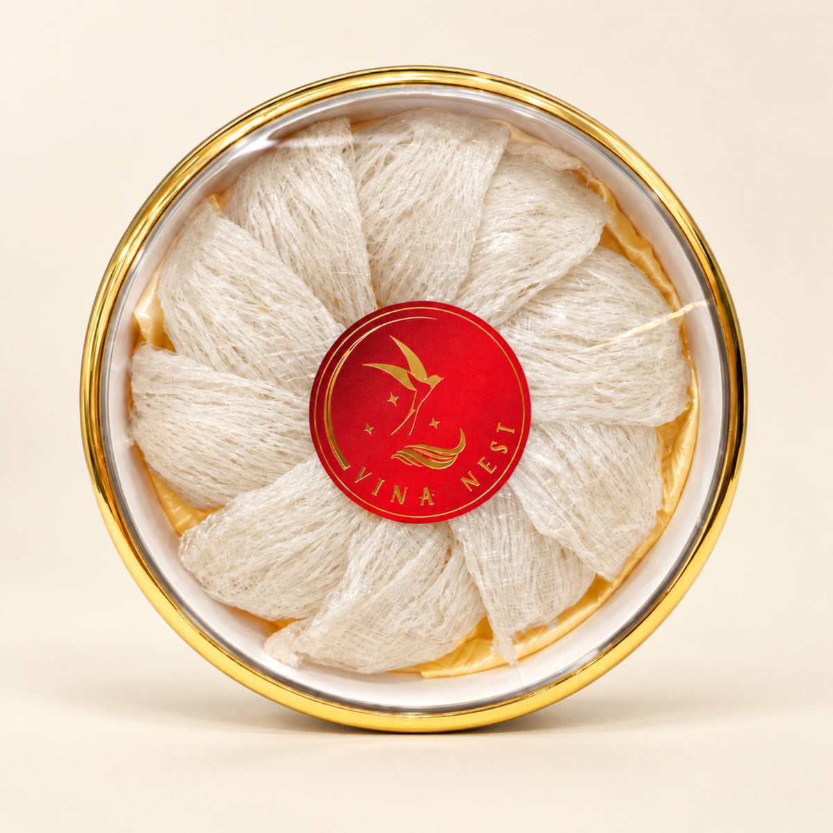 Tổ Yến Rút Lông Đắp Tổ · Hộp 100g (1 lạng · 3.5 oz)