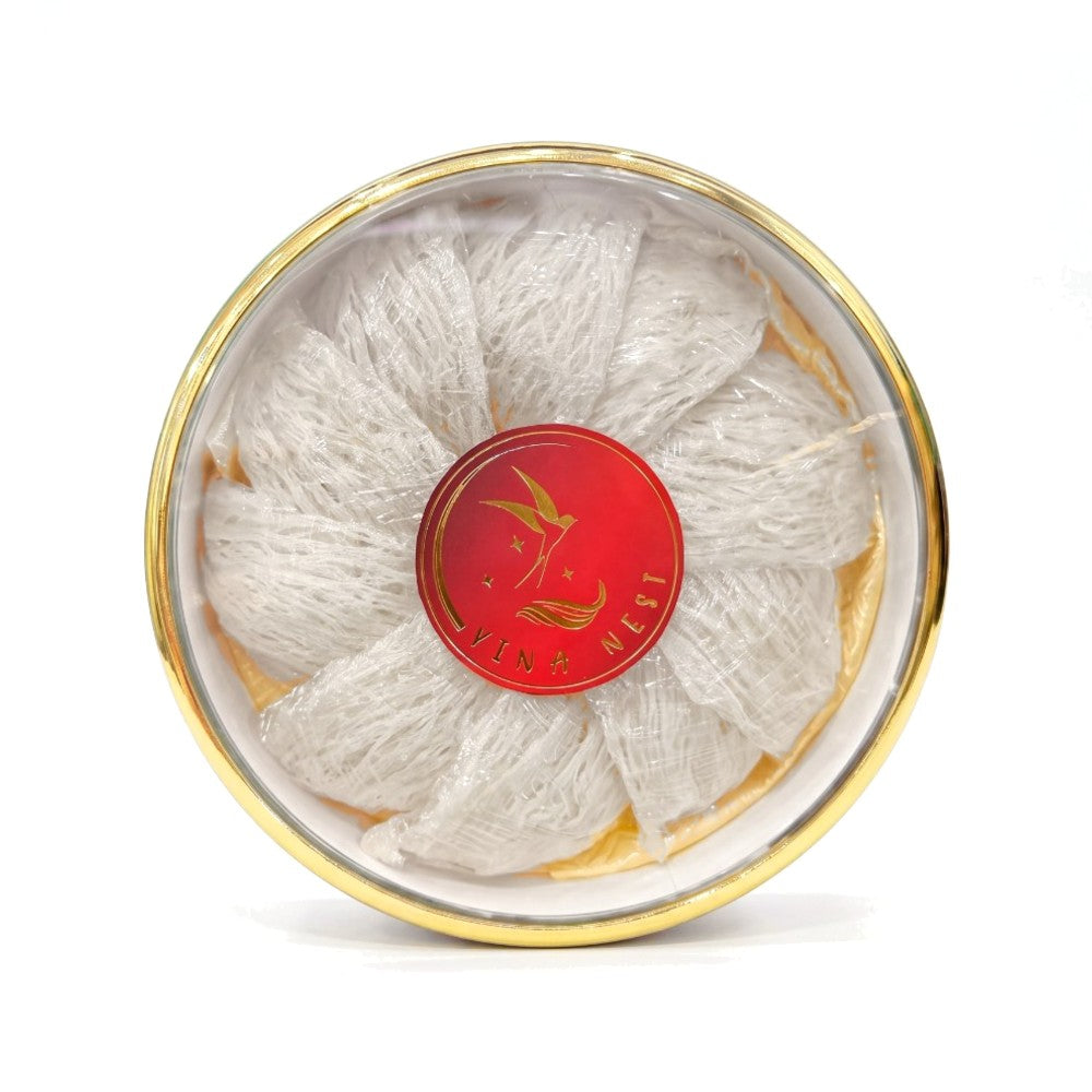 Tổ Yến Rút Lông Đắp Tổ · Hộp 100g (1 lạng · 3.5 oz)